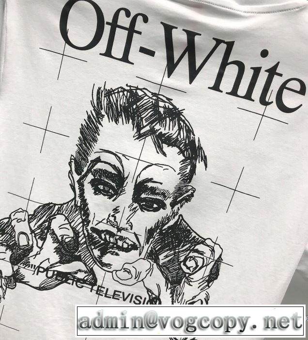 今回注目する Off-White 2色可選 オフホワイト 2年以上連続１位獲得 半袖TシャツVIP価格SALE