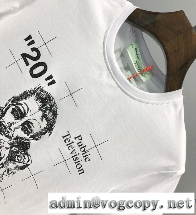今回注目する Off-White 2色可選 オフホワイト 2年以上連続１位獲得 半袖TシャツVIP価格SALE