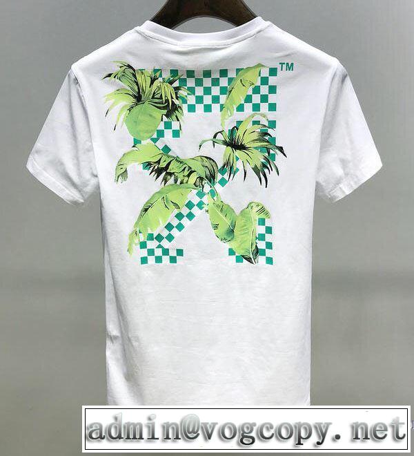 おしゃれ刷新に役立つ 半袖Tシャツ 2色可選 おしゃれな人が持っている Off-White オフホワイト