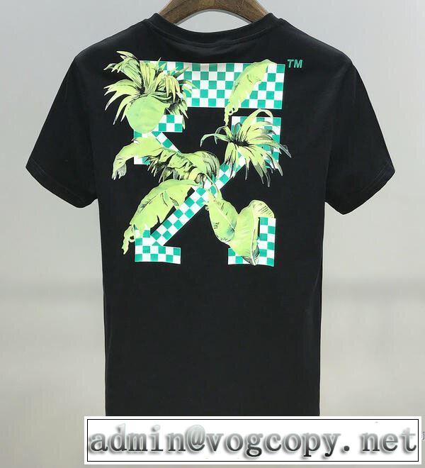おしゃれ刷新に役立つ 半袖Tシャツ 2色可選 おしゃれな人が持っている Off-White オフホワイト
