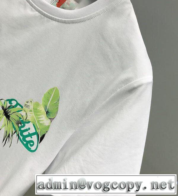 おしゃれ刷新に役立つ 半袖Tシャツ 2色可選 おしゃれな人が持っている Off-White オフホワイト