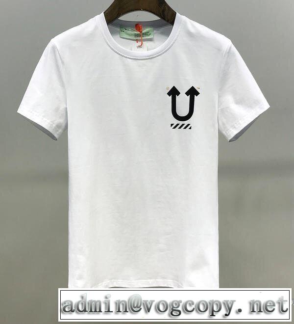 2色可選 半袖Tシャツ オススメのアイテムを見逃すな Off-White オフホワイト コーデの完成度を高める