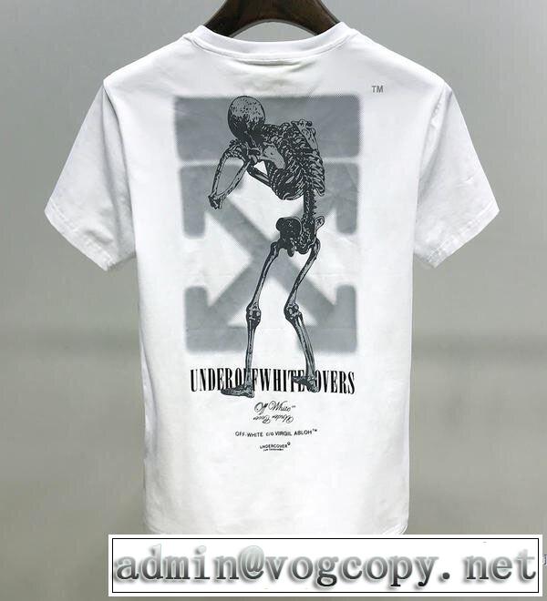 2色可選 半袖Tシャツ オススメのアイテムを見逃すな Off-White オフホワイト コーデの完成度を高める