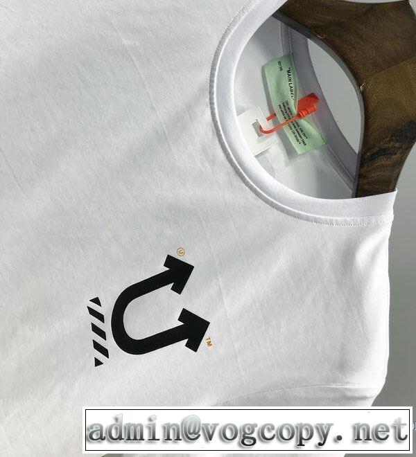 2色可選 半袖Tシャツ オススメのアイテムを見逃すな Off-White オフホワイト コーデの完成度を高める