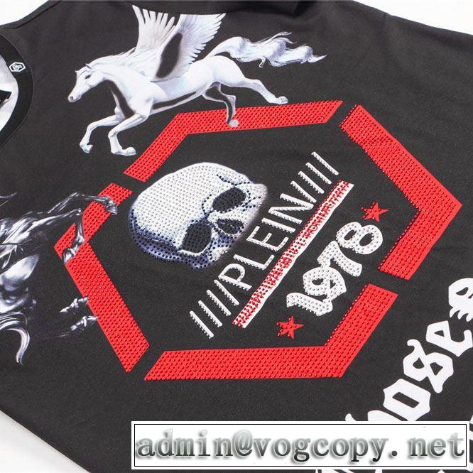 フィリッププレイン ファッショニスタを中心に新品が非常に人気 PHILIPP PLEIN 半袖Tシャツ 2020春新作