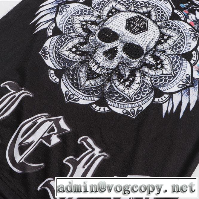 大人の新作こそ フィリッププレイン 狙える優秀アイテム PHILIPP PLEIN 半袖Tシャツ絶対に見逃せない