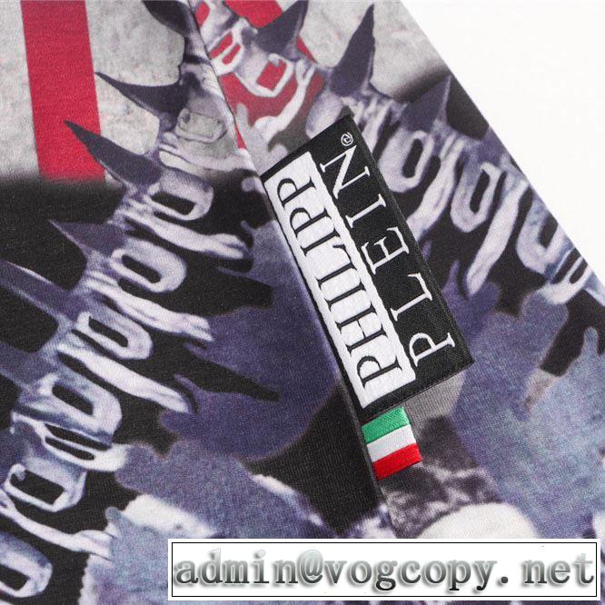 20SS☆送料込 フィリッププレイン 老舗ブランド PHILIPP PLEIN 半袖Tシャツ 破格値