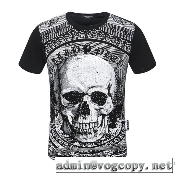 フィリッププレインランキング1位 多色可選   PHILIPP PLEIN 安心の実績 半袖Tシャツ 愛らしい春の新作