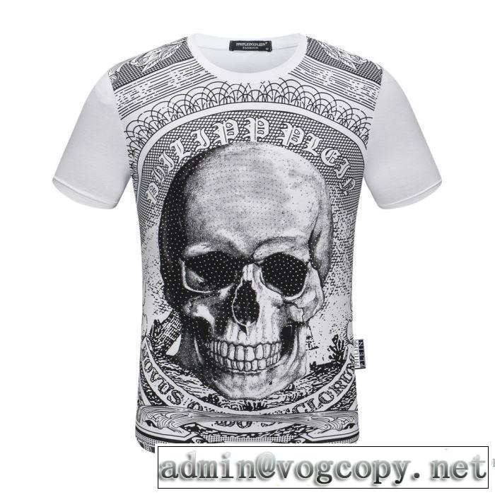 フィリッププレインランキング1位 多色可選   PHILIPP PLEIN 安心の実績 半袖Tシャツ 愛らしい春の新作