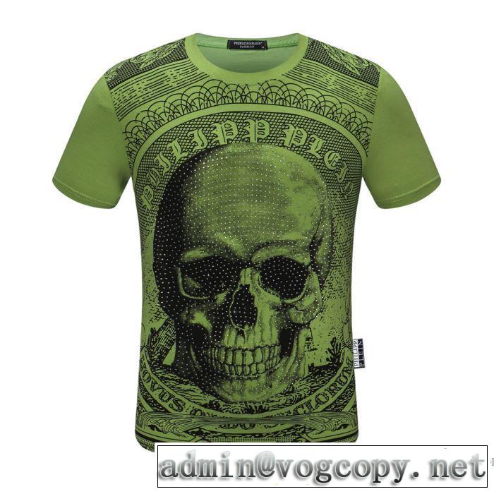 フィリッププレインランキング1位 多色可選   PHILIPP PLEIN 安心の実績 半袖Tシャツ 愛らしい春の新作
