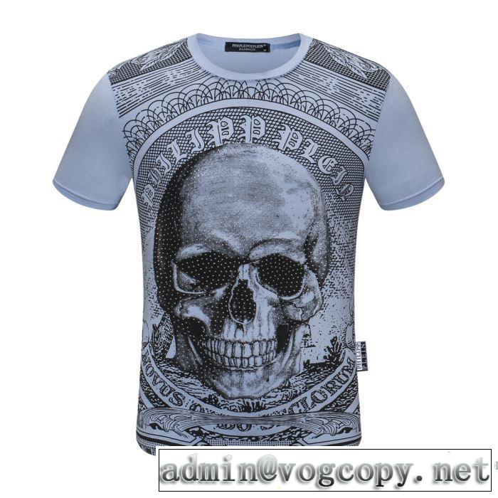 フィリッププレインランキング1位 多色可選   PHILIPP PLEIN 安心の実績 半袖Tシャツ 愛らしい春の新作