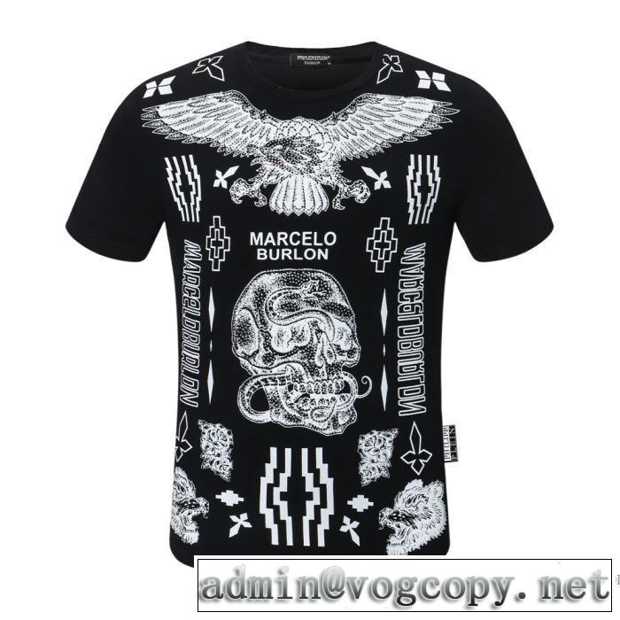 2020話題の商品 多色可選 フィリッププレイン PHILIPP PLEIN 飽きもこないデザイン 半袖Tシャツ人気は今季も健在