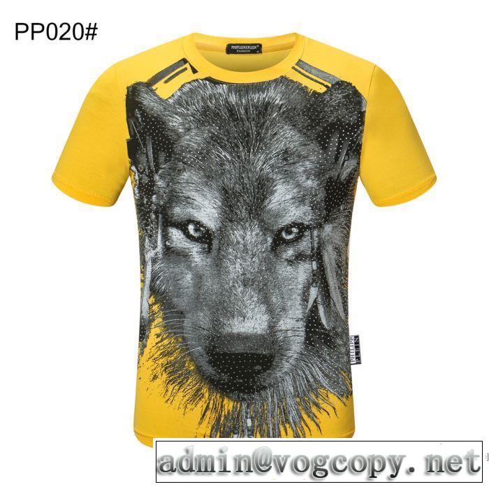 多色可選 普段見ないデザインばかり 半袖Tシャツ 春夏コレクション新品 フィリッププレイン PHILIPP PLEIN