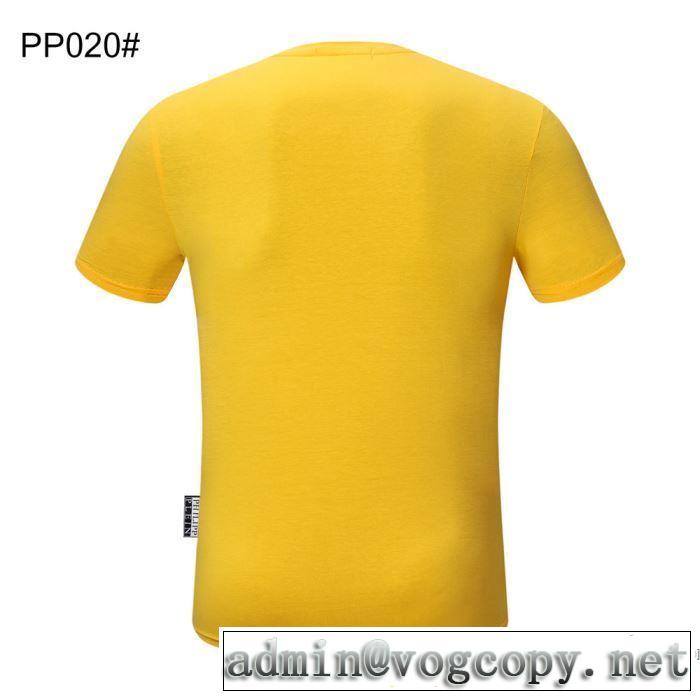 多色可選 普段見ないデザインばかり 半袖Tシャツ 春夏コレクション新品 フィリッププレイン PHILIPP PLEIN