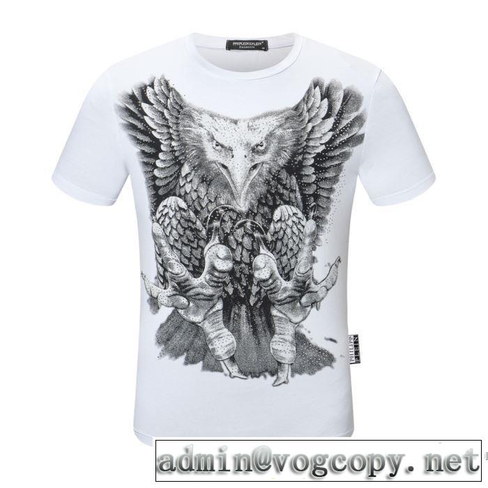 フィリッププレイン 多色可選 大人気柄 PHILIPP PLEIN 半袖Tシャツ 非常にシンプルなデザインな