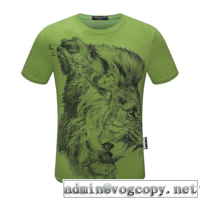 フィリッププレイン使いやすい新品 多色可選  PHILIPP PLEIN 是非ともオススメしたい 半袖Tシャツ