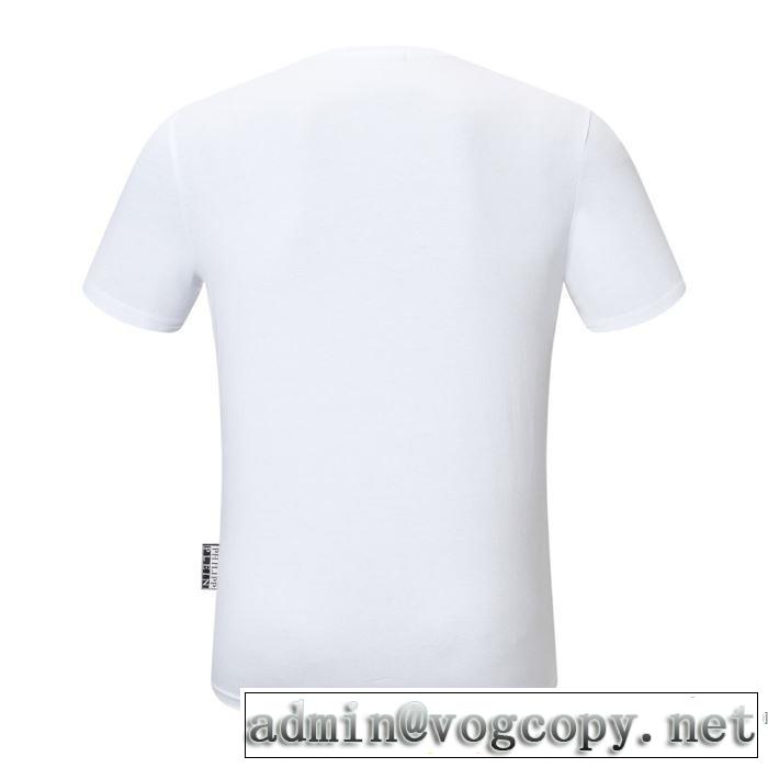 半袖Tシャツ 3色可選 試してみよう フィリッププレイン 手の届くプライスが魅力的 PHILIPP PLEIN
