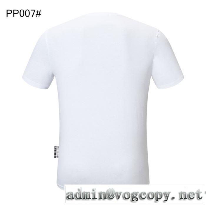半袖Tシャツ この時期の一番人気は 3色可選 フィリッププレイン PHILIPP PLEIN シンプルなファッション