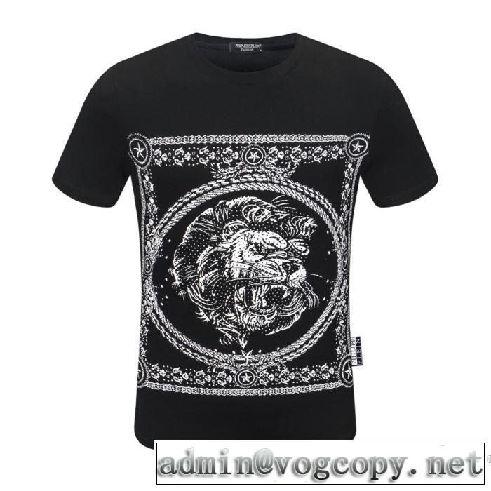 多色可選  2020モデル 半袖Tシャツ スタイルアップ フィリッププレイン ストリート感あふれ PHILIPP PLEIN