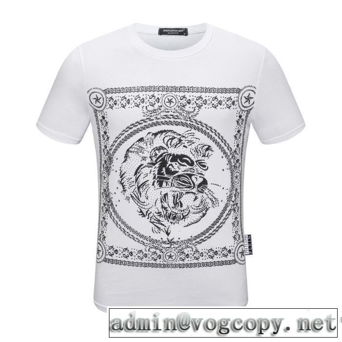 多色可選  2020モデル 半袖Tシャツ スタイルアップ フィリッププレイン ストリート感あふれ PHILIPP PLEIN