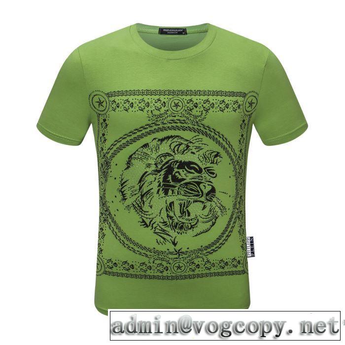 多色可選  2020モデル 半袖Tシャツ スタイルアップ フィリッププレイン ストリート感あふれ PHILIPP PLEIN
