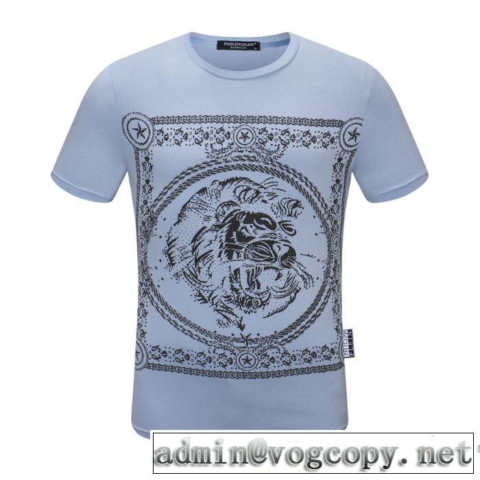 多色可選  2020モデル 半袖Tシャツ スタイルアップ フィリッププレイン ストリート感あふれ PHILIPP PLEIN