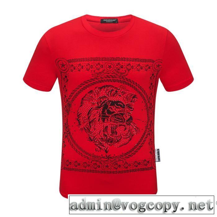 多色可選  2020モデル 半袖Tシャツ スタイルアップ フィリッププレイン ストリート感あふれ PHILIPP PLEIN