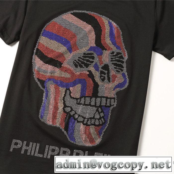2020年春限定 半袖Tシャツ 幅広いアイテムを展開 フィリッププレイン PHILIPP PLEIN