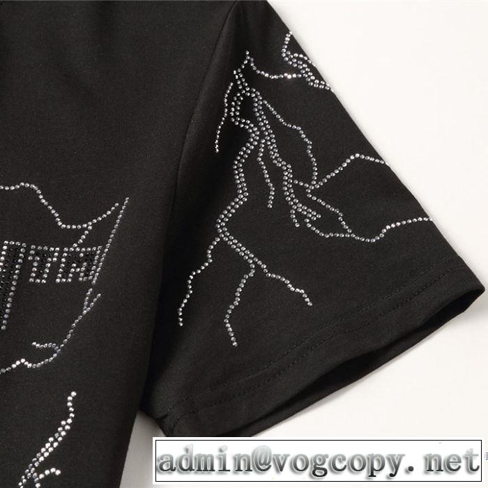 PHILIPP PLEIN 3色可選 普段のファッション フィリッププレイン  大人気のブランドの新作 半袖Tシャツ