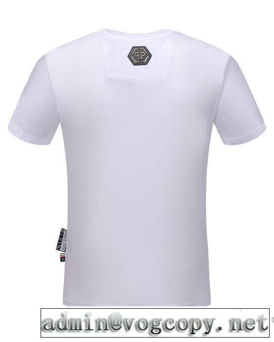 2色可選 2020年春夏コレクション 半袖Tシャツ 日本未入荷カラー フィリッププレイン PHILIPP PLEIN
