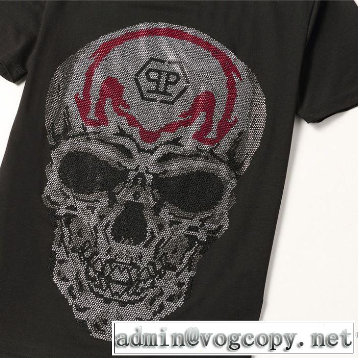 フィリッププレイン 2色可選 20新作です PHILIPP PLEIN ストリート系に大人気 半袖Tシャツ最新の入荷商品