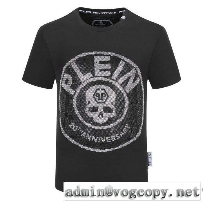ランキング1位  4色可選 フィリッププレイン PHILIPP PLEIN 愛らしい春の新作 半袖Tシャツ2020話題の商品