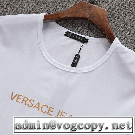 半袖Tシャツ 最先端のスタイル 3色可選 ヴェルサーチ 2020SS人気 VERSACE 今回注目する