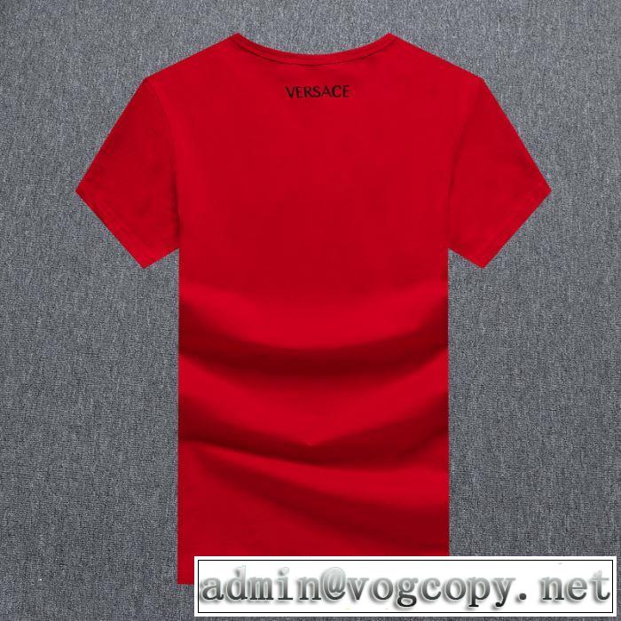 半袖Tシャツ 3色可選 オススメのアイテムを見逃すな ヴェルサーチ VERSACE コーデの完成度を高める