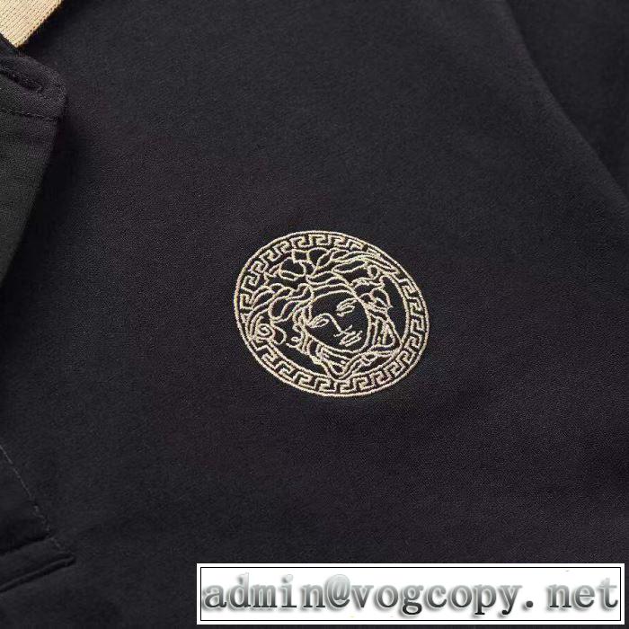 ヴェルサーチ 多色可選 日本未入荷カラー VERSACE 注目を集めてる 半袖Tシャツ 20SSトレンド