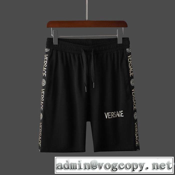 2020年春新作ヴェルサーチ ｔシャツ コピーVERSACEコレクション 優質な生地 スウェットセットアップ上下着 カジュアル