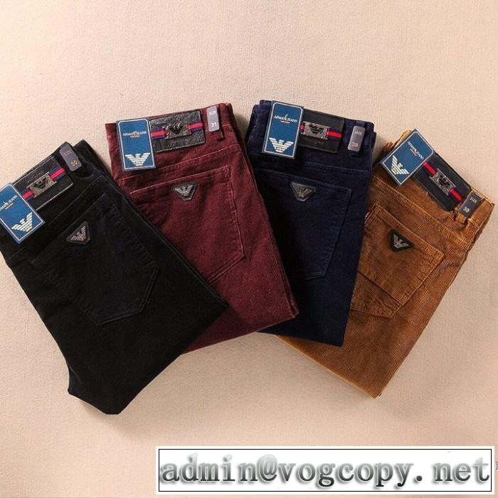 多色可選 どのアイテムも手頃な価格で デニムパンツ ストリート系に大人気 アルマーニ ARMANI