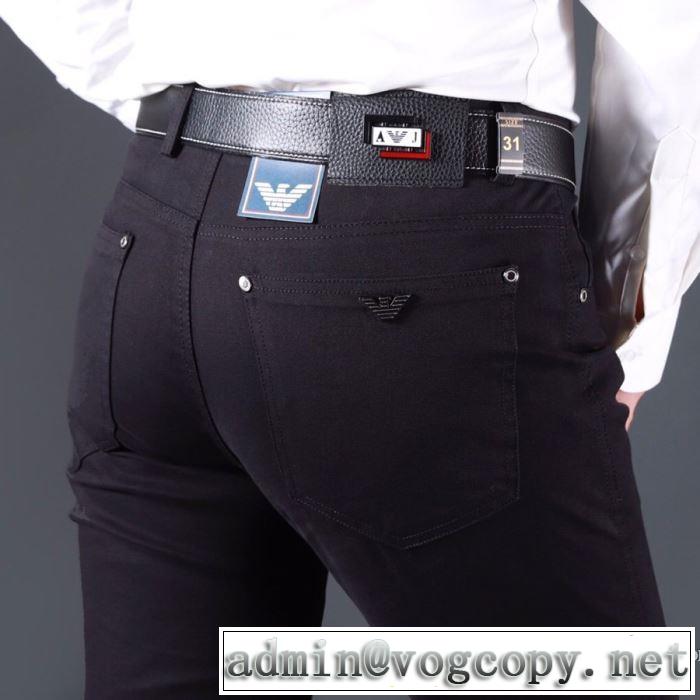 3色可選 取り入れやすい デニムパンツ 大人気のブランドの新作 アルマーニ ARMANI