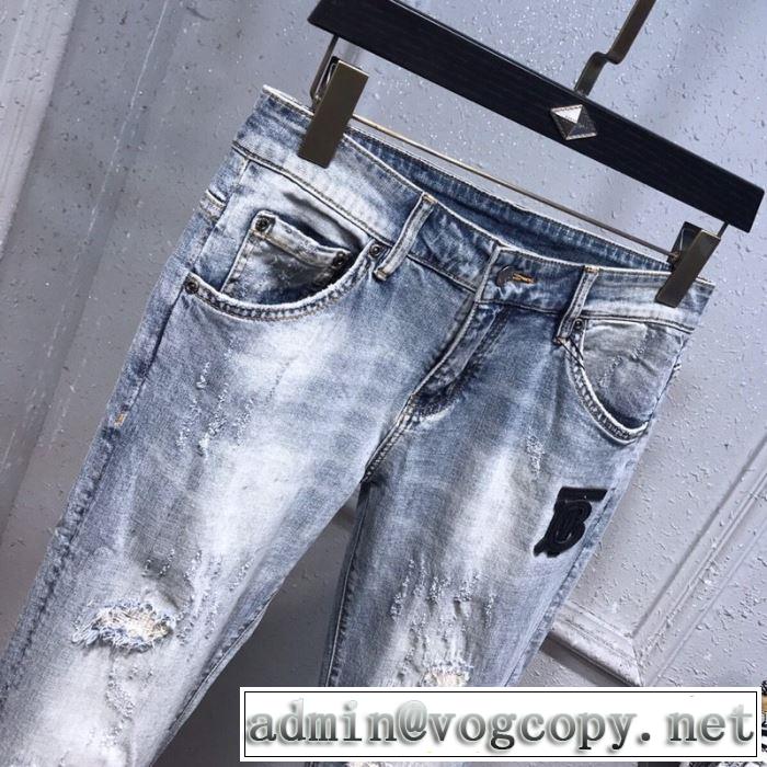 注目度が上昇中 バーバリー BURBERRY 最先端のスタイル ジーンズ 2020SS人気