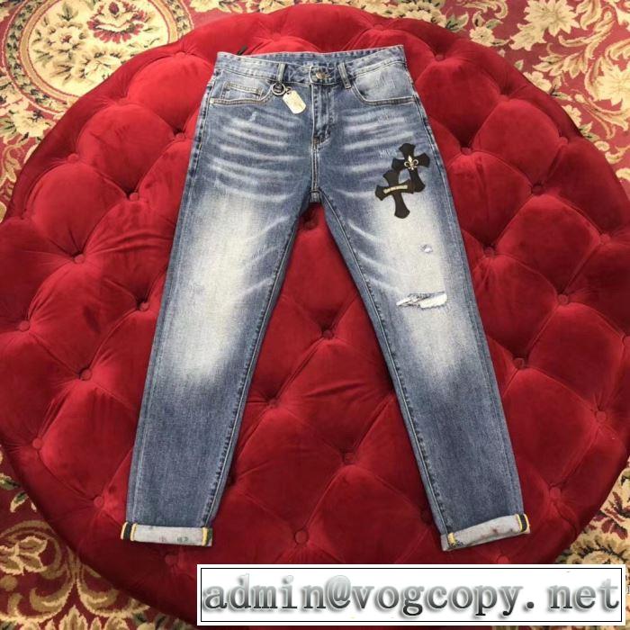 クロムハーツ CHROME HEARTS 最先端のスタイル ジーンズ  20SS☆送料込