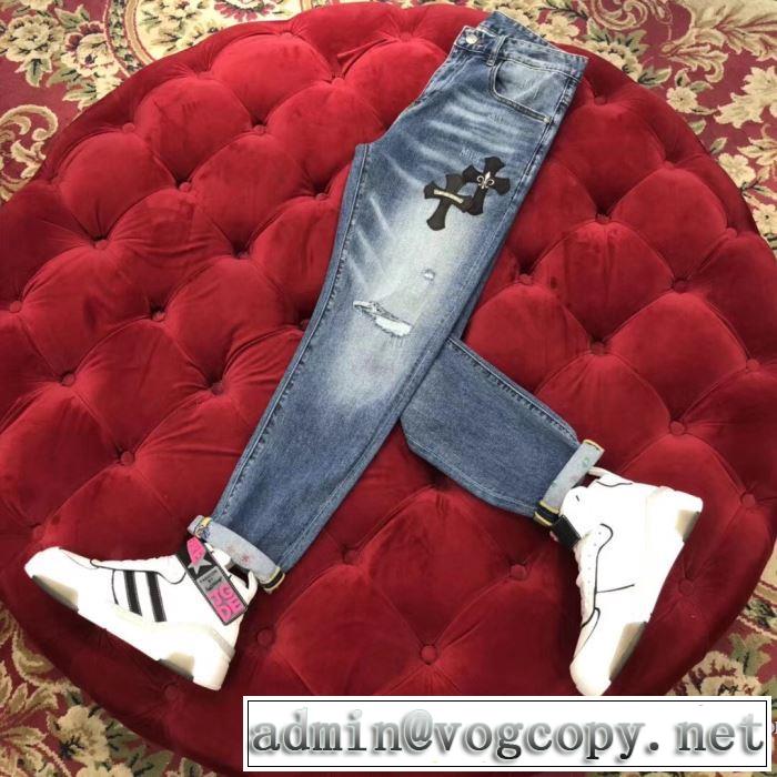 クロムハーツ CHROME HEARTS 最先端のスタイル ジーンズ  20SS☆送料込