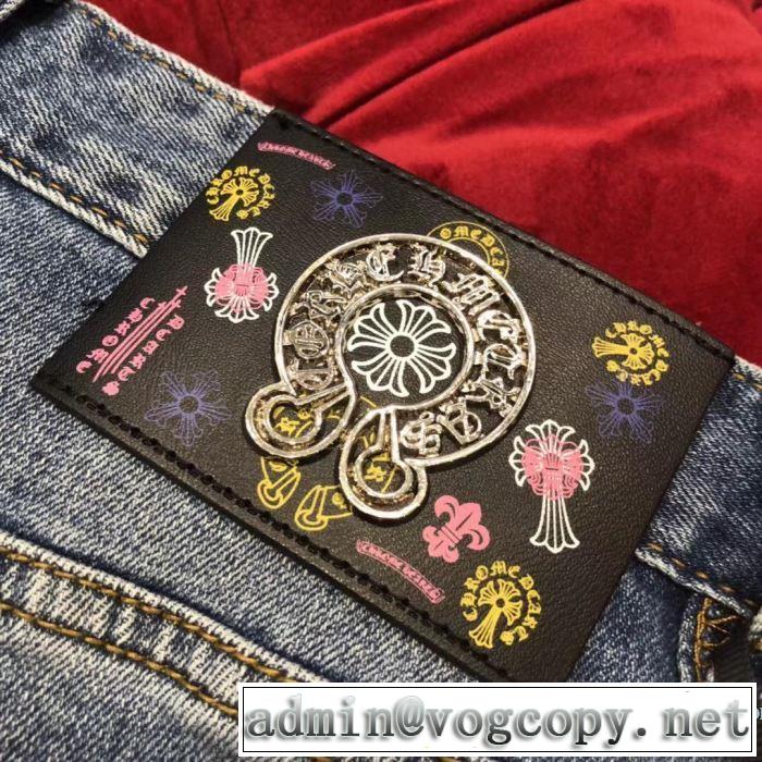 クロムハーツ CHROME HEARTS 最先端のスタイル ジーンズ  20SS☆送料込