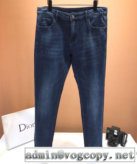 DIOR メンズデニムジーンズディオール 激安2020春夏新作ジーンズ ウォッシュドブルー おしゃれなコーデ013DS00B215X_C530