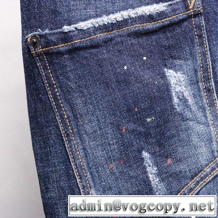 DSQUARED2 Under Patch Sexy Mercury Jeansディースクエアード デニムパンツ メンズ コピー激安2020春夏最新