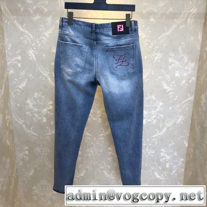 最新トレンドFENDIパンツ コピー フェンデイ ジーンズ デニム ブランド メンズファション2020お買い得激安 
