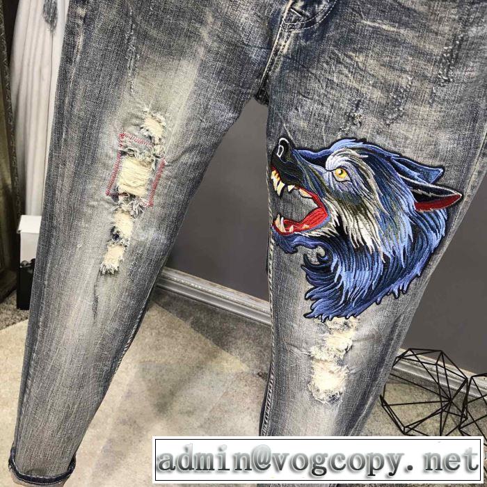 手頃価格でカブり知らず フィリッププレイン PHILIPP PLEIN 価格も嬉しいアイテム ジーンズ