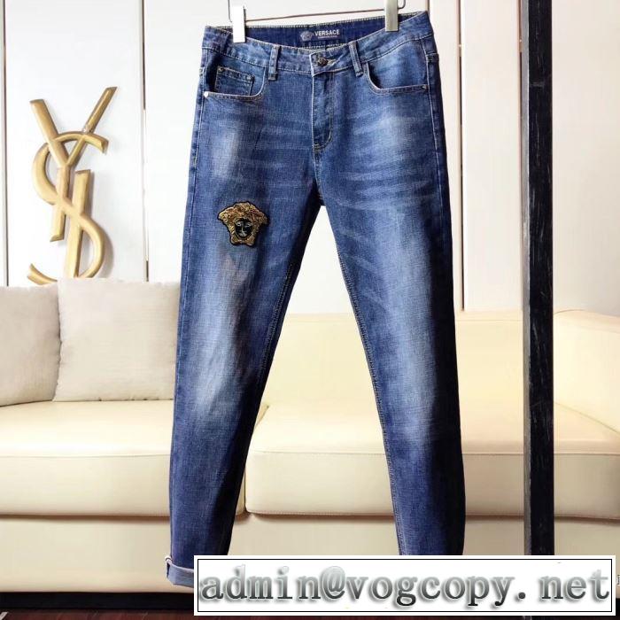 ジーンズ 手の届くプライスが魅力的 ヴェルサーチ 20SSトレンド VERSACE  素敵なアイテム