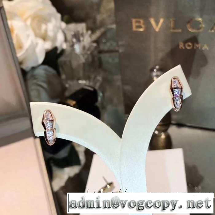 ブルガリ BVLGARI 3色可選 2020SS人気 ピアス どのアイテムも手頃な価格で