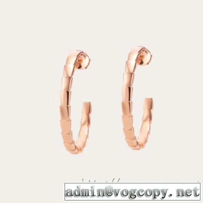 ファッションに合わせ ブルガリ BVLGARI 2色可選 さらに魅力的 ピアス 2020話題の商品