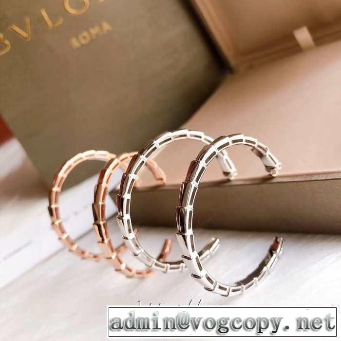 ファッションに合わせ ブルガリ BVLGARI 2色可選 さらに魅力的 ピアス 2020話題の商品